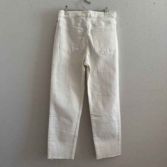 NWT Hollister Ultra High Rise White Vintage Jeans 7L - Picture 5 of 6